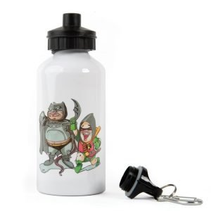 Water Bottle: “Hoo-man & Redin” design