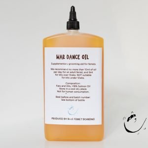 War Dance Grooming Oil for Ferrets 300ml (Free P&P!)