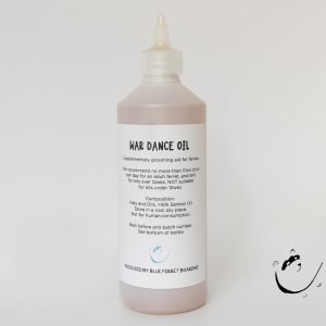 War Dance Grooming Oil for Ferrets 500ml