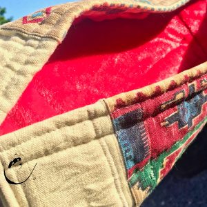 Colourful Ferret Hammock | Pocketed | Reused Fabrics